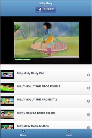 Milly Molly Cartoon and Puzzle