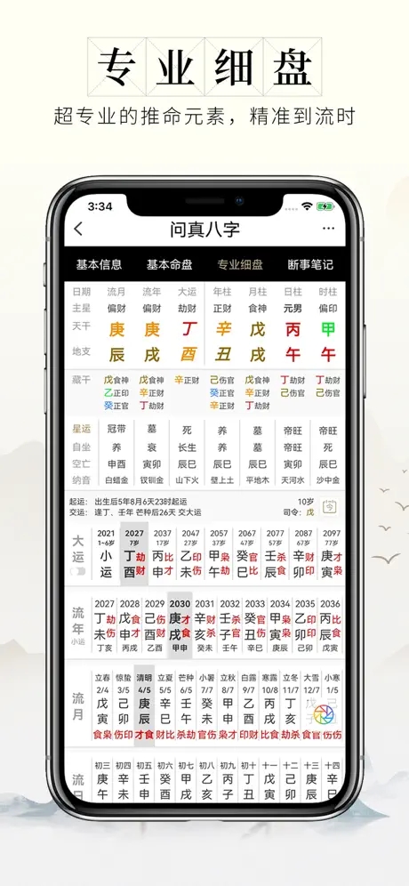 问真八字