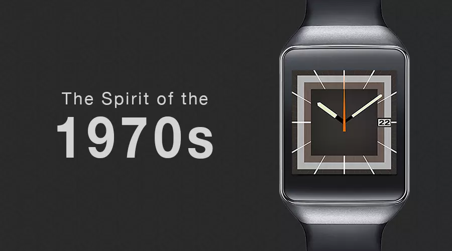 70s watchface for Android Wear