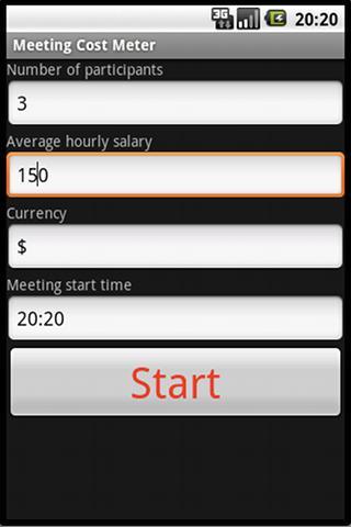 Meeting Cost Meter